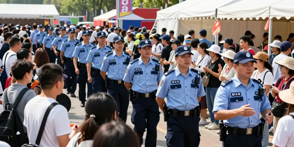 Event security team providing trusted safety services at local gatherings.