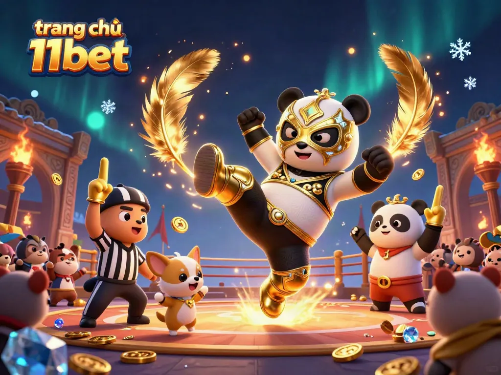 Experience thrilling gameplay at trang chủ 11bet with a dynamic casino scene featuring animal spectators.